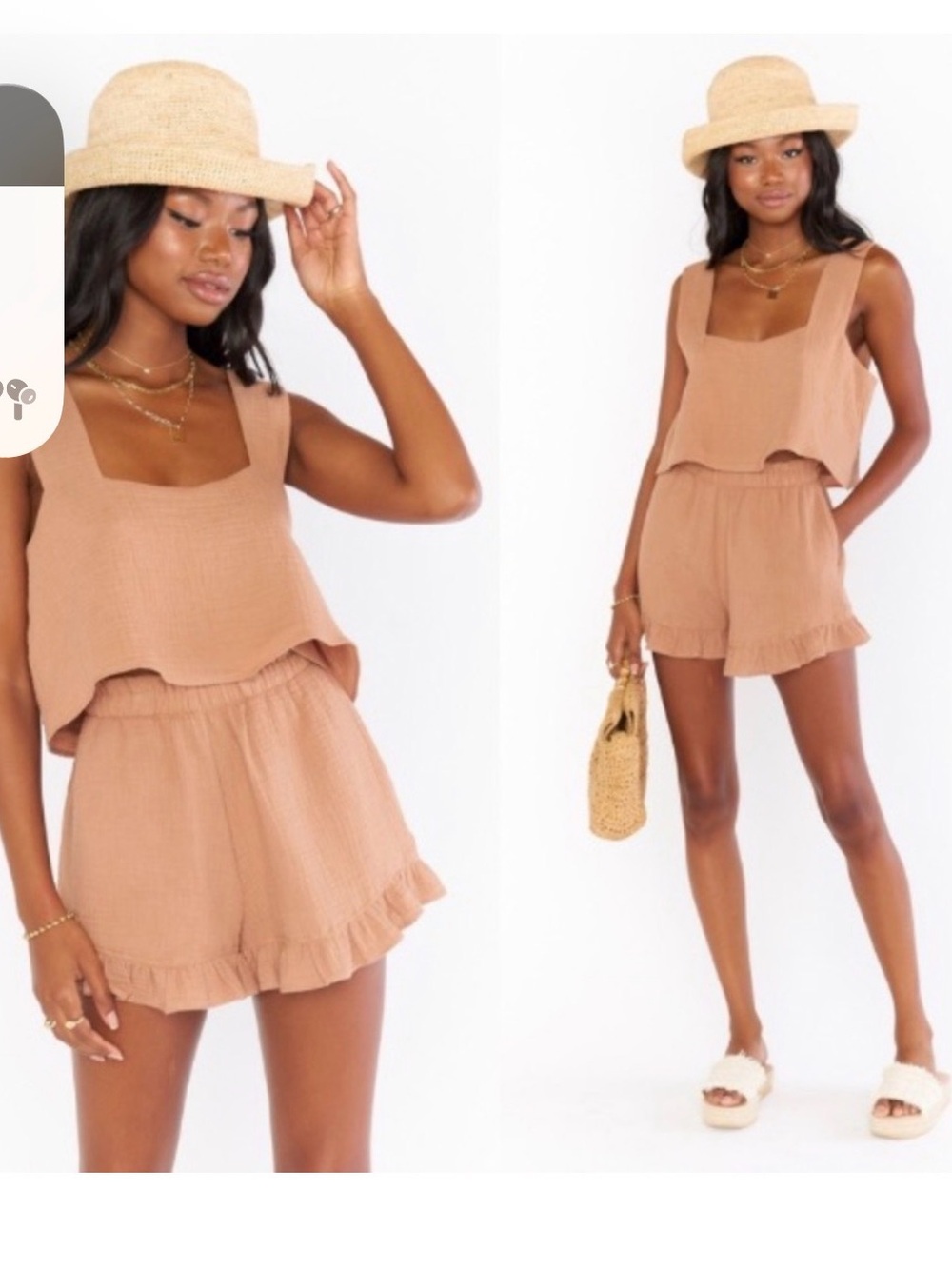 Show Me Your Mumu Hendrix shorts cotton gauze XS